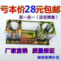  Factory direct sales crystal microphone stand KTV entertainment wireless microphone stand Microphone stand base BBS microphone stand