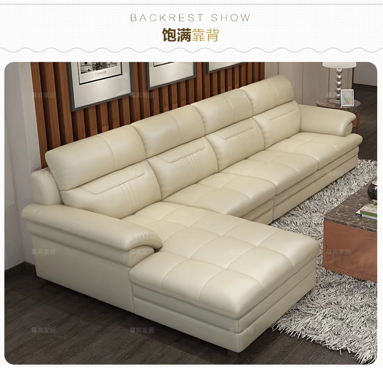 Tôn trọng Bin sofa da hiện đại nhỏ gọn lớp đầu tiên của phòng khách sofa da góc da sẵn sàng Đồ 660 - Ghế sô pha ghế nhựa sofa