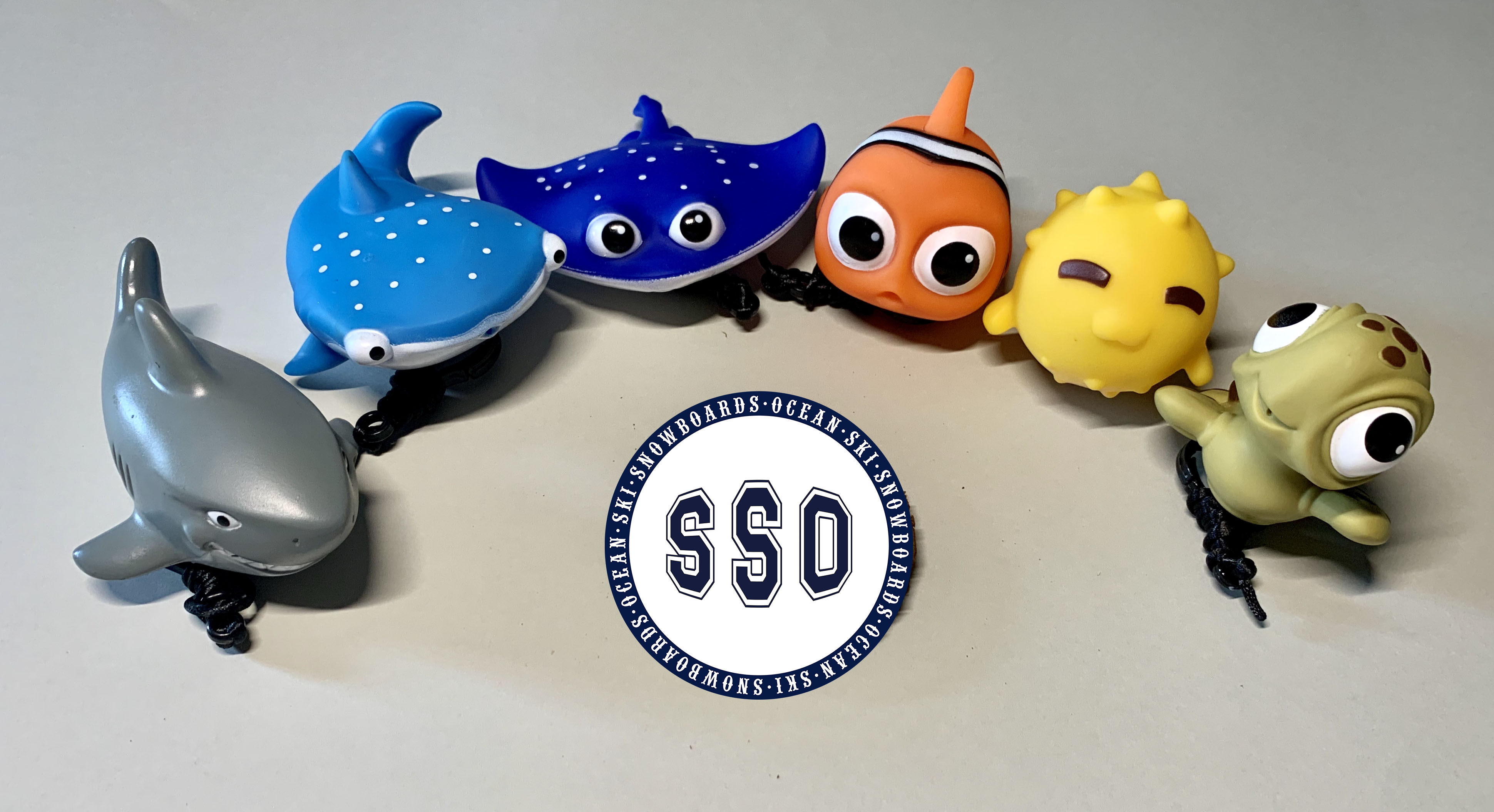 Diving balloon Underwater stalker buoyancy doll Gas cylinder logo Ocean toy with lanyard