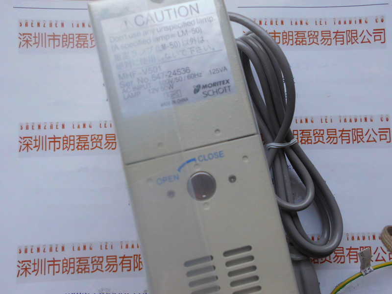 MORITEX JASMINE MHF-V501 HALOGEN LIGHT SOURCE CONTROLLER