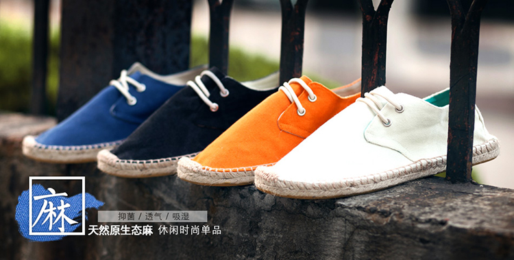 Trung Quốc tang phù hợp với hanfu Trung Quốc phong cách của nam giới giày vải mùa hè trang phục dân tộc zen giày retro bông giày