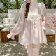 ເສື້ອ chiffon lace crocheted ແມ່ຍິງ