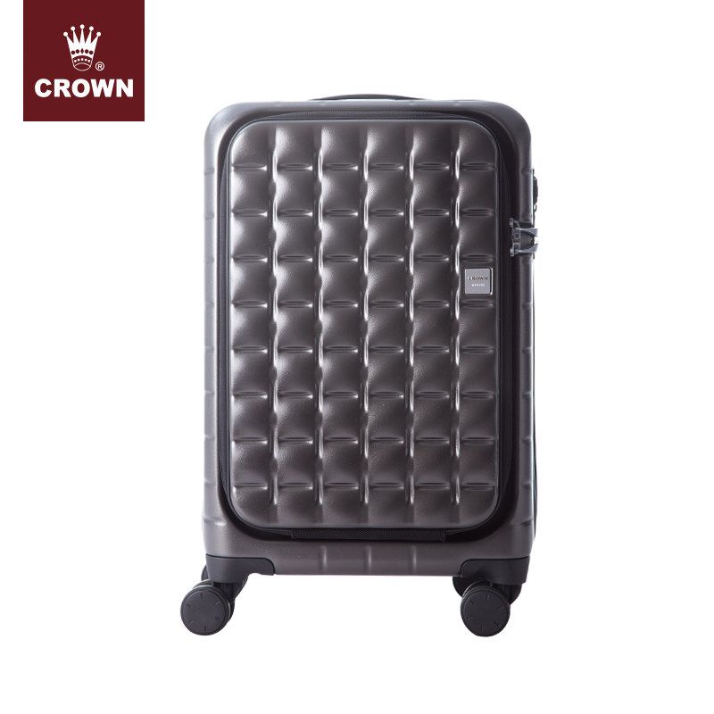 CROWN Crown suitcase eight-wheel universal wheel trolley case luggage boarding case business case 5168