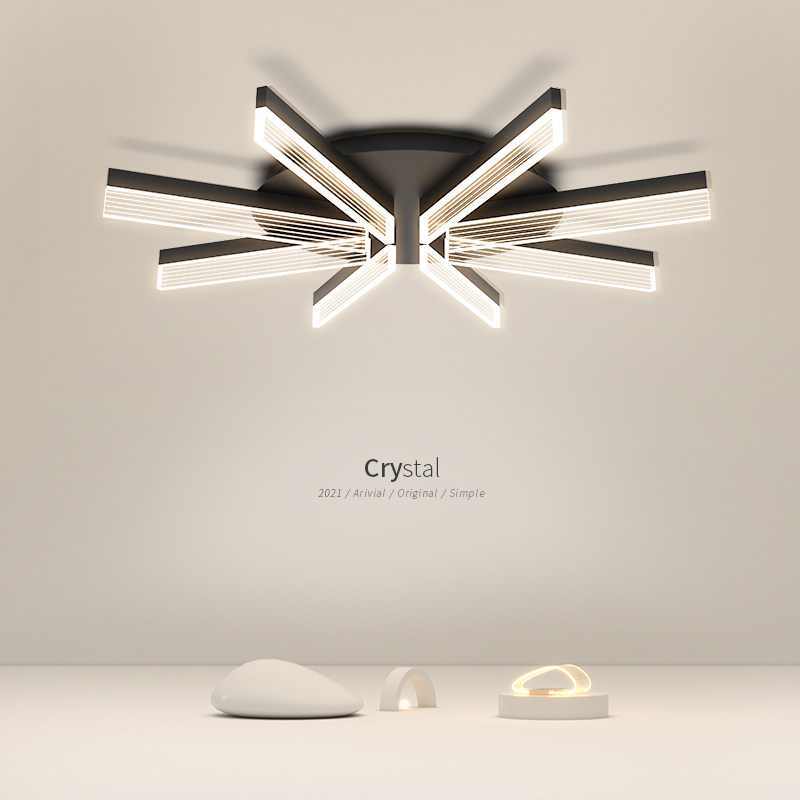 LED ceiling lamp minimalist modern bedroom room net red atmosphere Home Book room Living room lamp Creative Nordic Living room Lamp