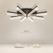 led suction lamp minimalist modern bedroom room net red atmosphere home book room headlights creative Nordic living room light