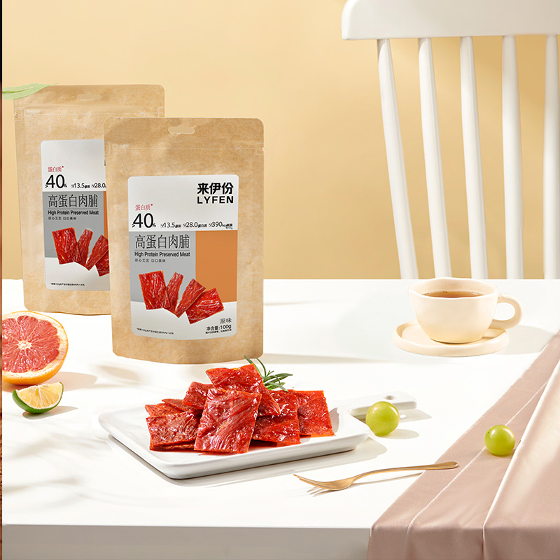来伊份 高蛋白肉脯 100g*3袋 双重优惠折后¥23.9包邮 来伊份 高蛋白肉脯 100g*3袋 双重优惠折后¥23.9包邮