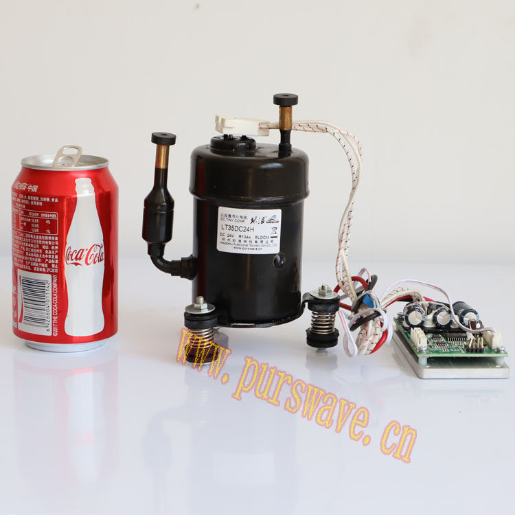 LT35DC micro compressor DC compressor DC24V cabinet air conditioner chiller compressor refrigeration press
