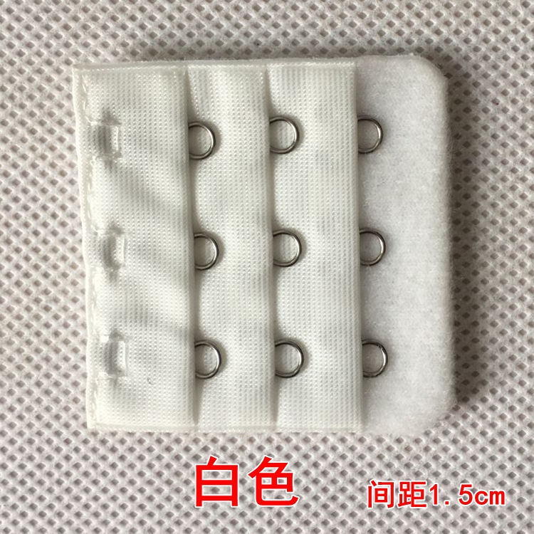 Bra dài khóa trong 3 hàng 3 khóa đồ lót trở lại móc áo ngực mở rộng khóa mở rộng ba vú đồ lót khóa mở rộng khóa dây cố định áo lót giá rẻ