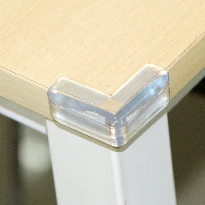 Transparent anticollision corner thickened table corner anti-touch protection corner protective sleeve table tea table glass bag table corner