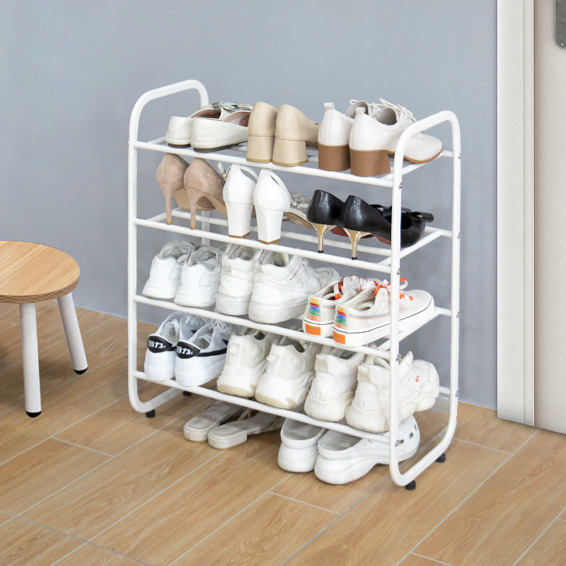 Simple shoe frame door to collect artificial multi-layer shoe cabinet new home room good look shoe rack