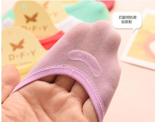 Mùa xuân và mùa hè đơn giày nữ siêu mỏng vớ ren thuyền vớ ngắn vớ mỏng phần miệng nông vớ vô hình vớ vớ vớ - Vớ mắt cá chân vớ sợi tre