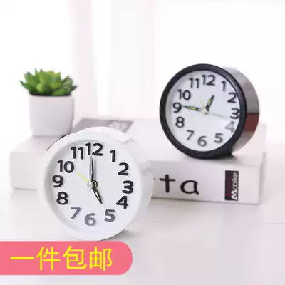 Creative small alarm clock Fashion personality student children's alarm clock Bedroom bed electronic clock watch