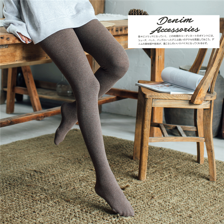 Mùa thu và mùa đông quần legging cotton đã mỏng trên bàn chân rắn chắc màu thun ở eo cao cộng với tất nhung dày ấm áp quần lót lông nữ trung niên