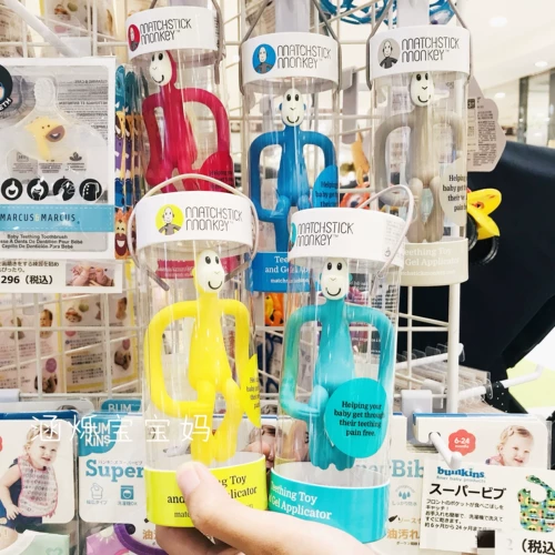 Детская зубная щетка, детский силиконовый жевательный прорезыватель, Великобритания