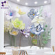 Large wedding paper art decoration window magazine shooting