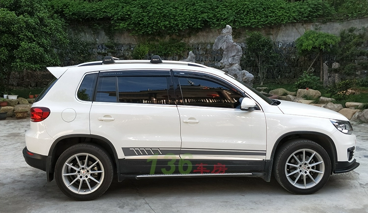 Đuôi xe của Tiguan đuôi xe Tiguan hàng đầu của Tiguan Các mẫu VOTEX được sửa đổi trên cánh lướt gió Đuôi xe bằng sợi carbon đặc biệt