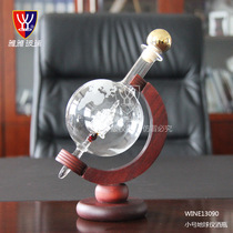 Creative bottle in a boat Smooth sailing glass craft wine bottle  Wine cabinet ornament ornament globe glass bottle