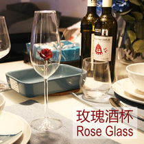 Glass ins wind Nordic glass creative personality cute trend Tanabata Valentines Day gift girlfriend romantic cup