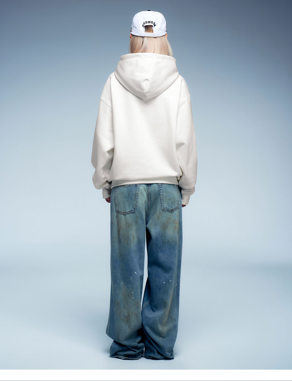 MEDM Leopard Print Fleece-Lined Hoodie