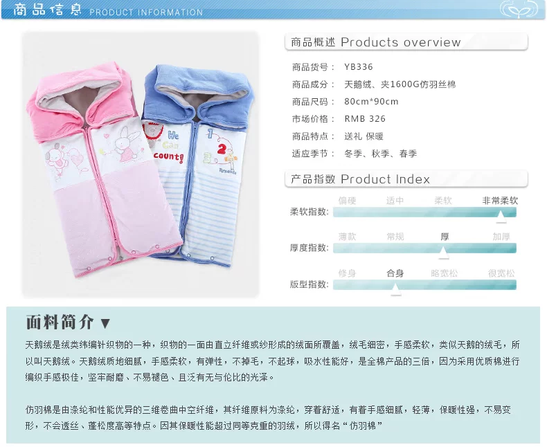 Coffret cadeau pour nouveau-né - Kit d accessoires YB336A - Ref 1977607 Image 7