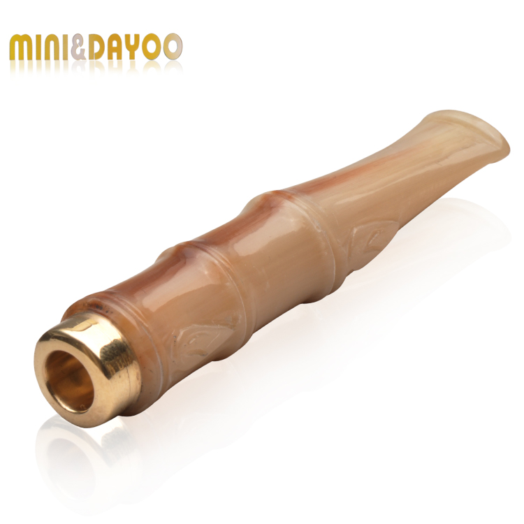 Mini & Dayoo yak horn filter rod circulation type washable cigarette holder double filter