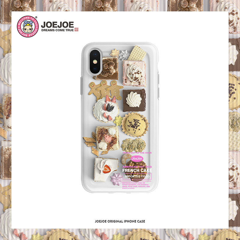 JoeJoe originally applied to Apple iPhone Xs Max dessert phone protective case 8Plus silicone XR 11pro