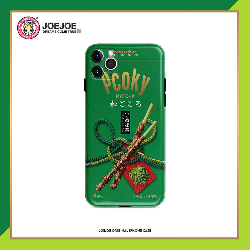 JOEJOE Original Matcha Tea for Xr Apple iPhone 11 Pro Max couple Mobile Case 8plus silicone xs