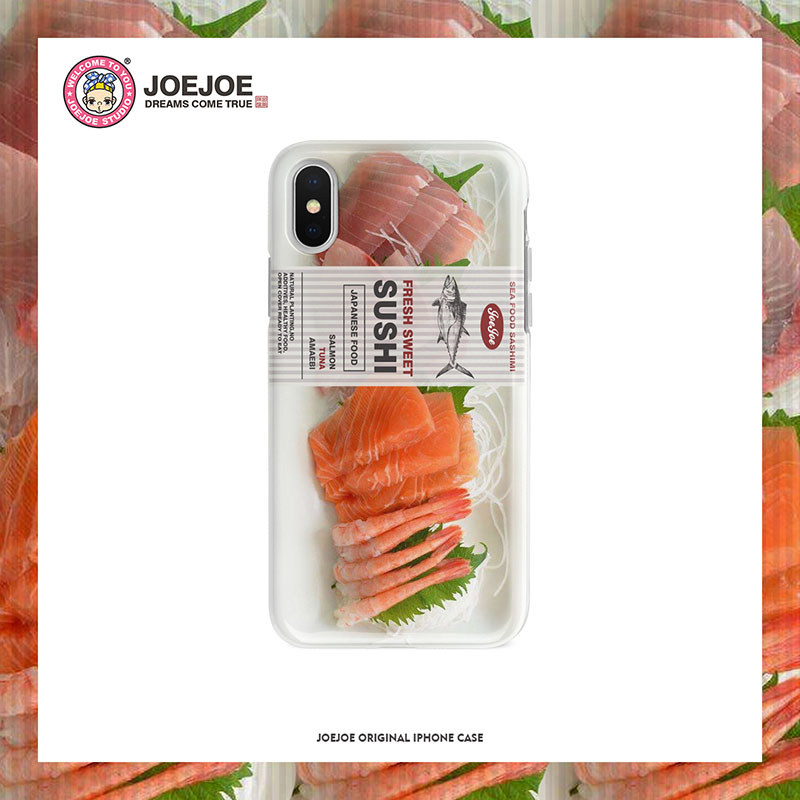 JoeJoe original applies to Apple iphone Xs Max sashimi phone protective shell 11Pro tide card XR silicone 8P
