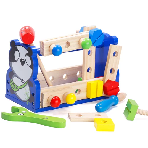 Деревянный конструктор для мальчиков, игрушка, 2-3-4 лет