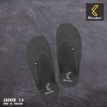 Thailand original imported slippers KARDAS non-slip outer wear casual wear-resistant mens slippers beach shoes flip-flops solid color