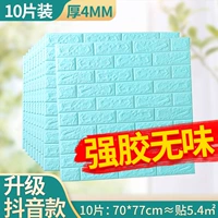 Sky Blue [модернизированная модель Douyin 4 мм] 10 штук около 5,4 м², сильный клей без запаха