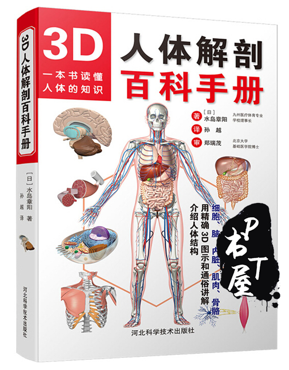 3D人体解剖百科手册 Book Cover