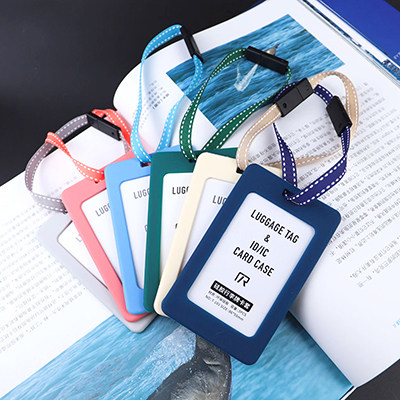 Tag tag Luggage tag Suitcase School bag tag Aircraft check card pendant Silicone tag Pull rod box Name tag Outbound tag Boarding pass Bus card