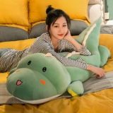 Милый плюшевый динозавр, игрушка для сна, подушка, тряпичная кукла подходит для мужчин и женщин