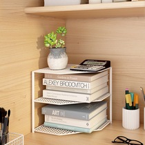 Metal Corner Document Rack Containing Shelf Wall Corner Bookstand Metal Shelf Tabletop Office Containing Corner Triangle Bookcase Office Corner File box Multi-layer information shelf File finishing frame