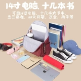 Бордовый универсальный вместительный и большой ранец, сумка через плечо, мягкий брендовый японский рюкзак, подходит для студента, в корейском стиле