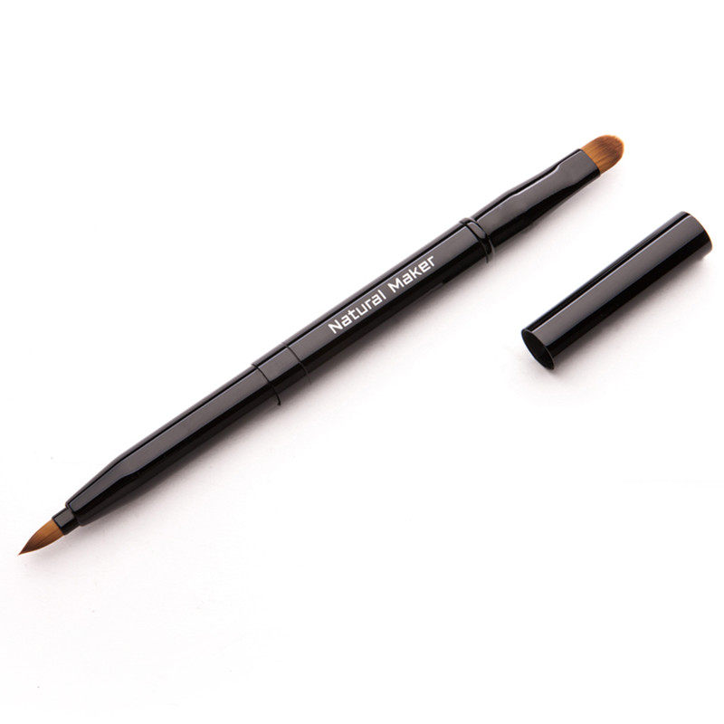 Natural Maker Flex Portable Lip Brush flawless brushed eyebrow brushed brow brush with lid Sub-makeup brush