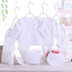 Quần áo trẻ em cotton phù hợp với hộp quà cho trẻ sơ sinh mùa hè 0-3 tháng 6 Đồ sơ sinh cho bé và đồ dùng cho trẻ em Daquan quà sơ sinh cho bé gái Bộ quà tặng em bé