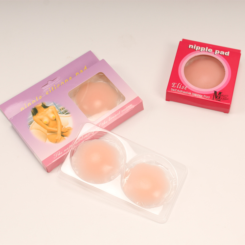 Anti-light silicone nipple patch invisible chest patch round anti-bump padded swimsuit chest patch