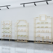 Shoe store shoe rack display stand Floor-standing multi-layer shoe rack Store shopping mall shoe bag rack Live room storage rack