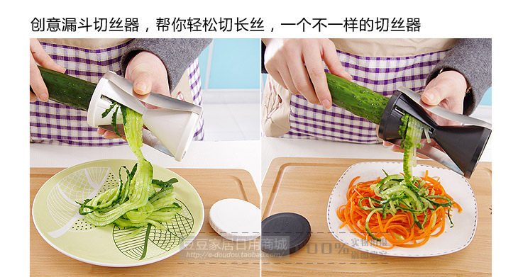 旋轉(zhuǎn)沙漏切絲器