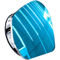 Car small round mirror new ultra-clear edgeless suction cup reversing 360-degree adjustable adsorption rearview mirror auxiliary mirror artifact