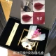 Counter Saint Laurent YSL New Thin Tube Lipstick Small Gold Matte Lipstick 21 9 Hộp quà tặng ngày Valentine