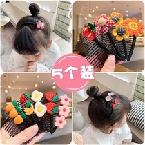 Children Broken Hair Finishing Card Bb Clip Liu Hai God Instrumental Girl Hair Drescomb Anti Slip Little Girl Hair Clip