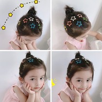 Pentagram BB clips Korean baby cute Soft girls loving colorful word clip Liu Haiclip Girl Hair Clip Hair Clip