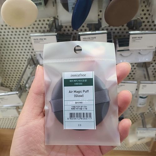 Innisfree, волшебный спонж, BB крем, кушон, рассыпчатая пудра для лица, Южная Корея