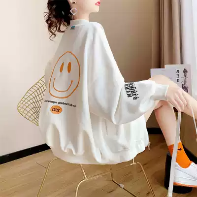 Pregnant women autumn clothes fashion models 2021 Spring and Autumn New wear long sleeve large size cardigan coat tide mother coat