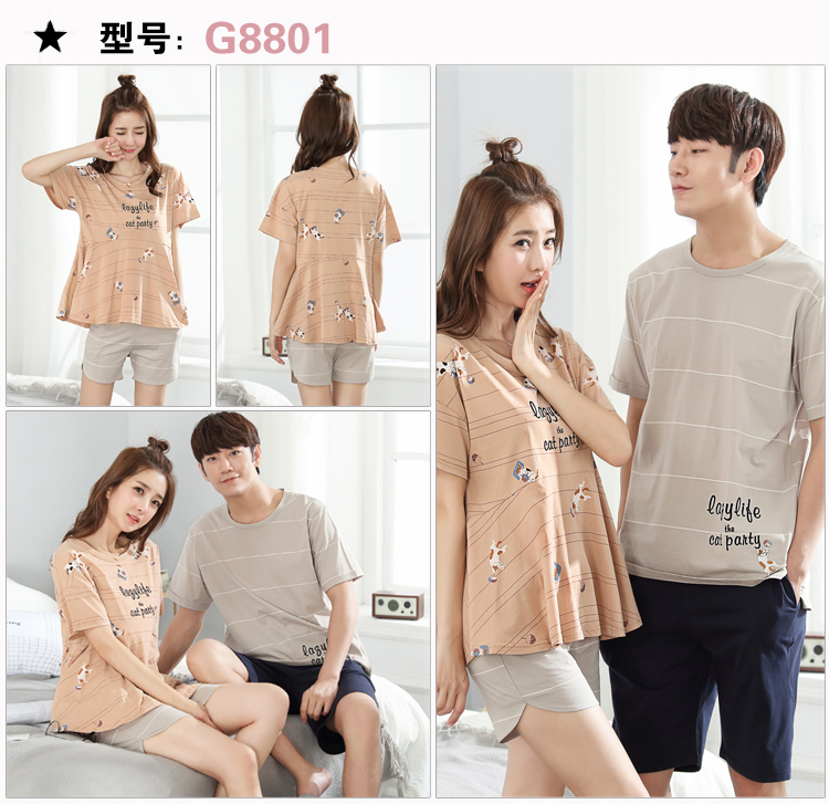 Pyjama mixte OTHER en Coton à manche courte - Ref 3006015 Image 12