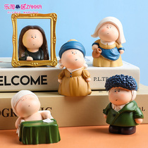 Moon half big artist blind box doll ornaments children Girls boys doll hand doll 2021 net red New