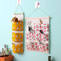 Cashier bag Hanging bag Wall hanging door rear wall cashier bag hanging wall containing hanging pocket wall-hanging containing hanging bag cloth bag